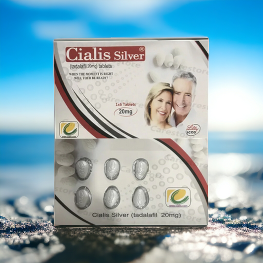 Cialis Silver 20mg-6 tablets