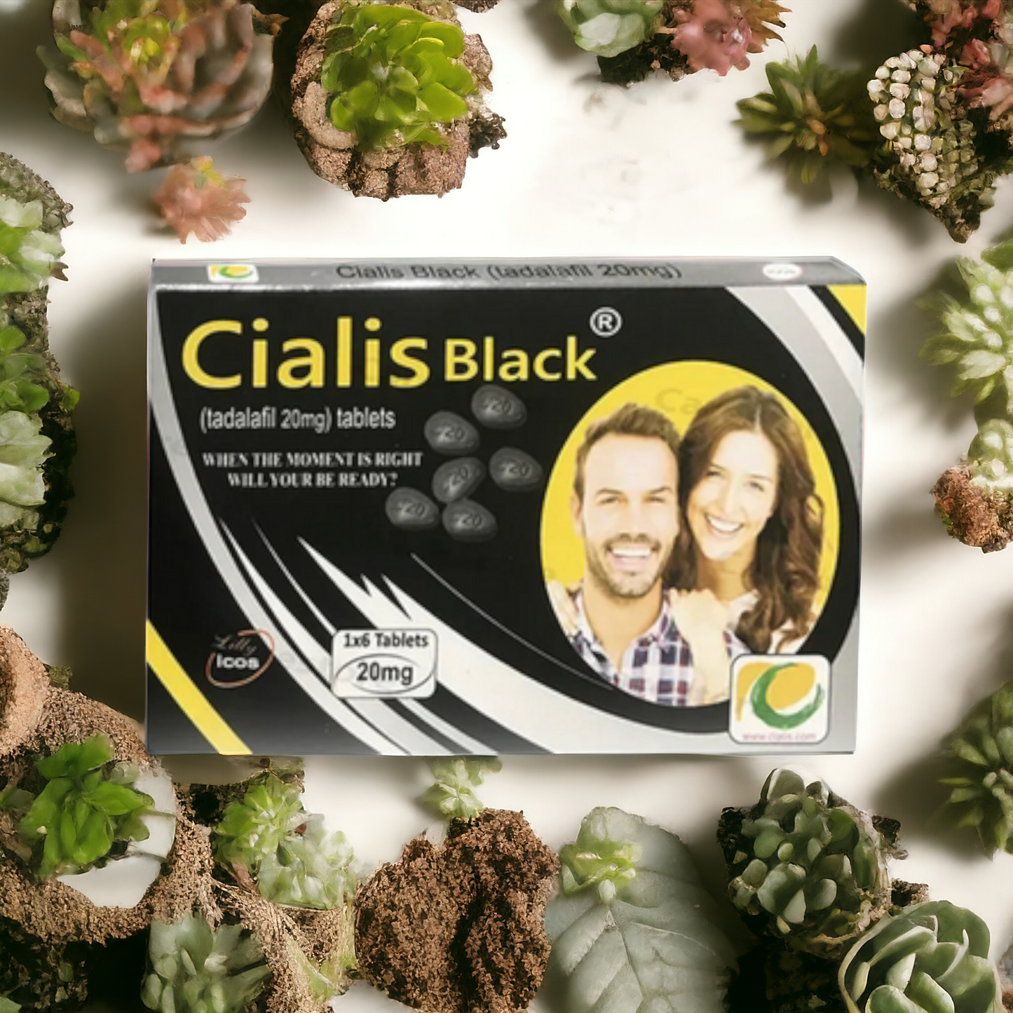 Cialis Black 20 (mg) 6 Tablets