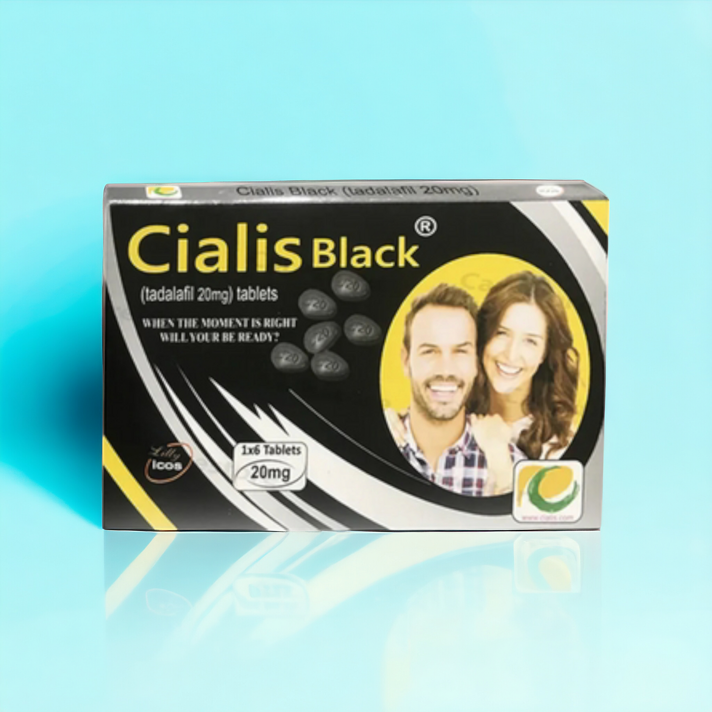 Cialis Black 20 (mg) 6 Tablets