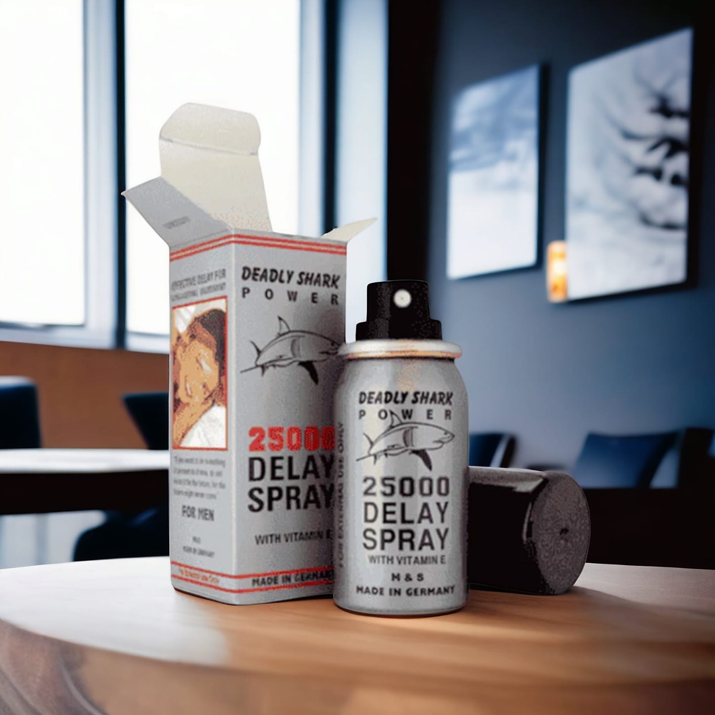 Deadly Shark Power 25000 Long Time Spray For Men - 45 ml